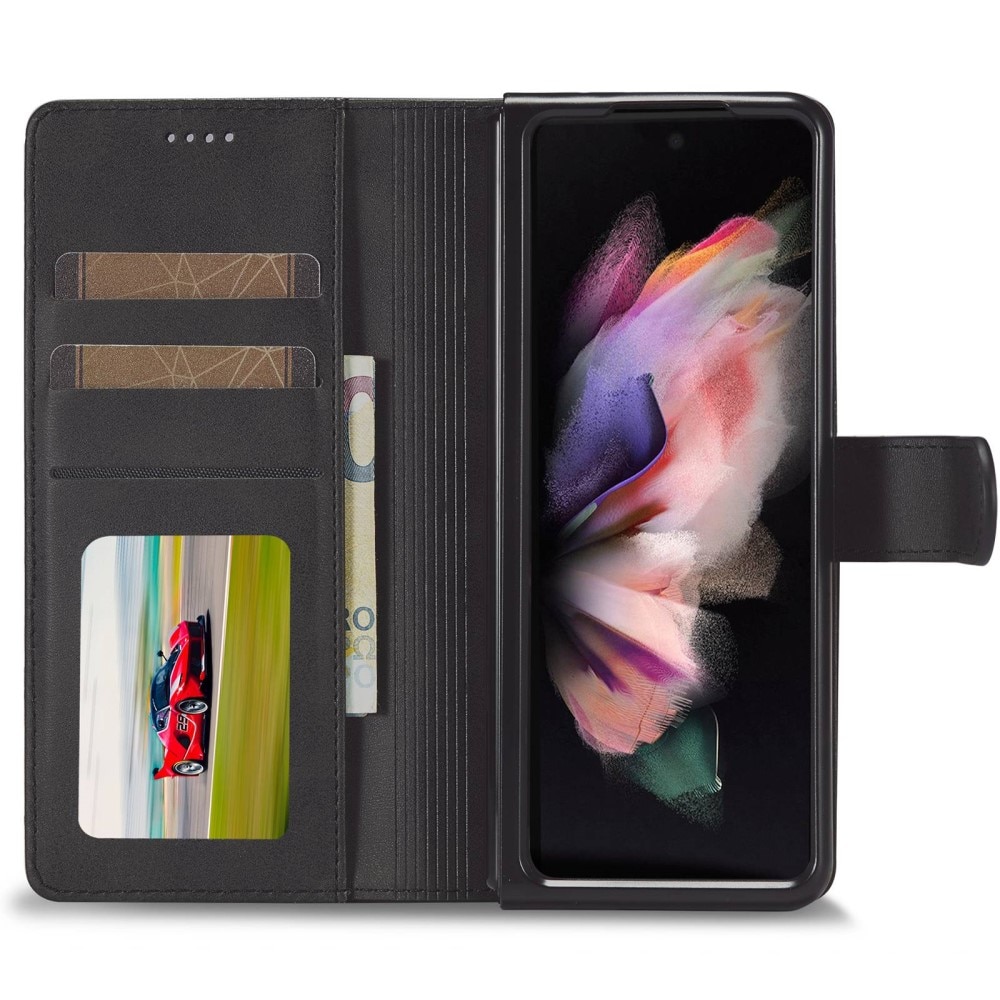 Plånboksfodral Samsung Galaxy Z Fold 4 svart