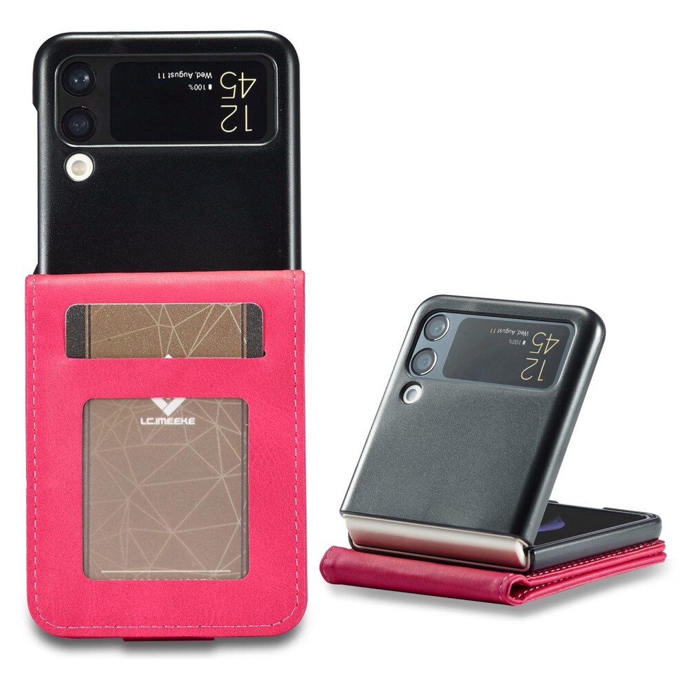 Plånboksfodral Samsung Galaxy Z Flip 4 rosa