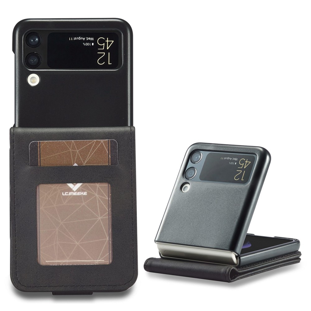Plånboksfodral Samsung Galaxy Z Flip 4 svart