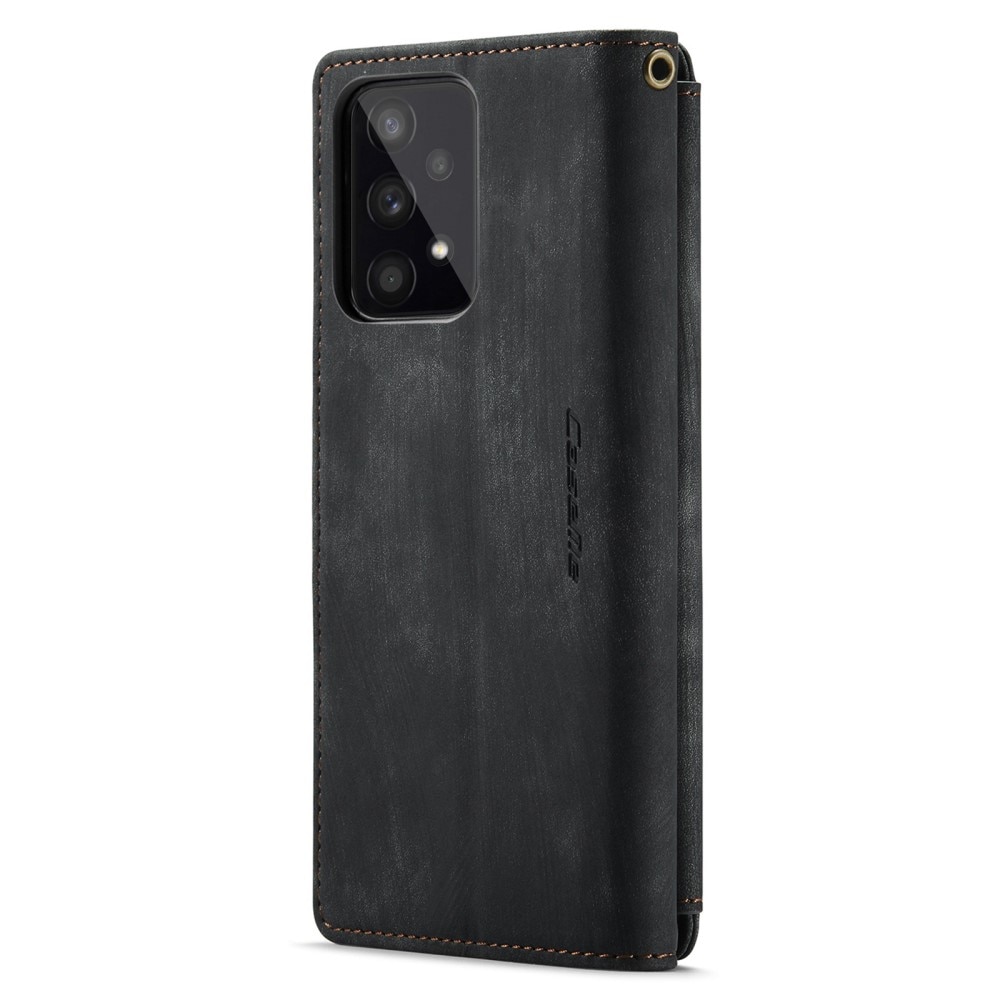 Zipper Plånboksfodral Samsung Galaxy A53 svart