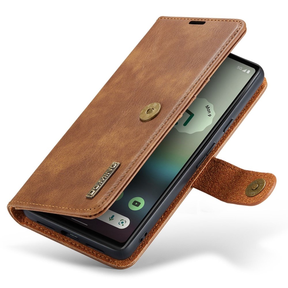 Magnet Wallet Google Pixel 6a Cognac