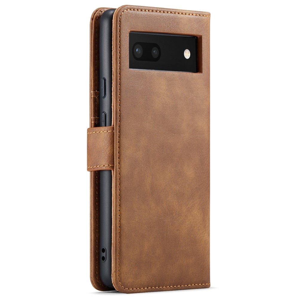 Magnet Wallet Google Pixel 6a Cognac