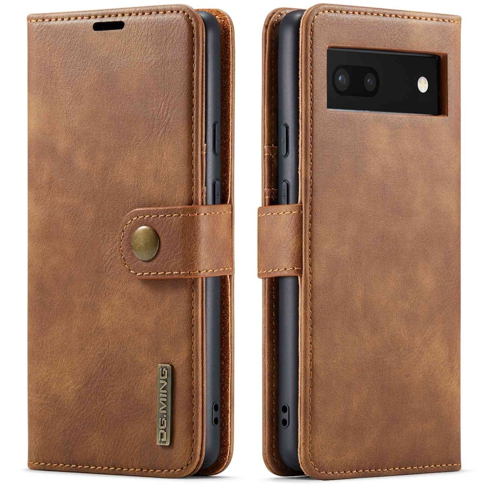 Magnet Wallet Google Pixel 6a Cognac