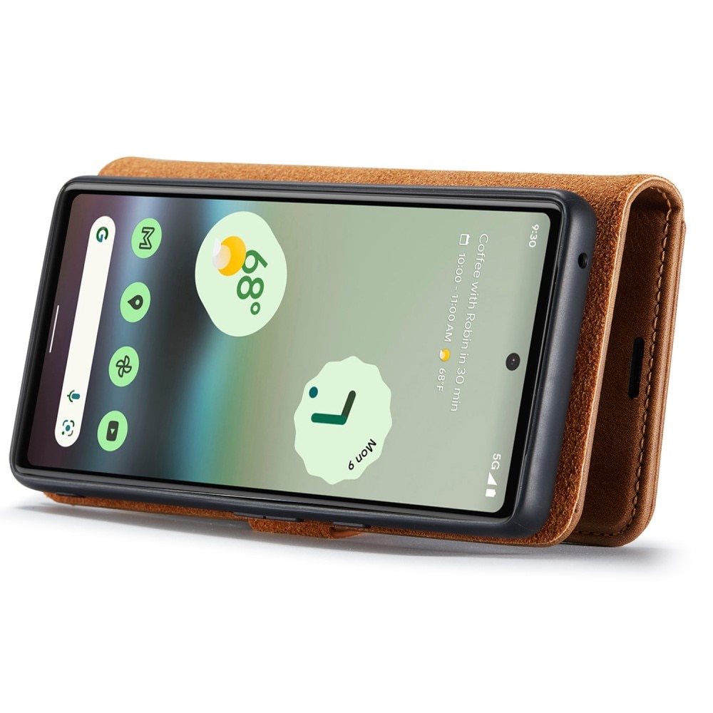 Magnet Wallet Google Pixel 6a Cognac