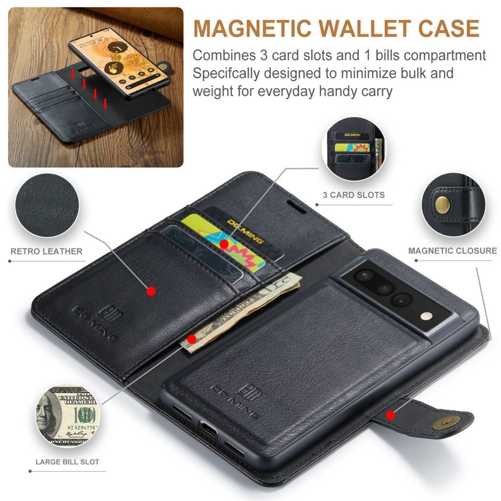 Magnet Wallet Google Pixel 7 Pro Black