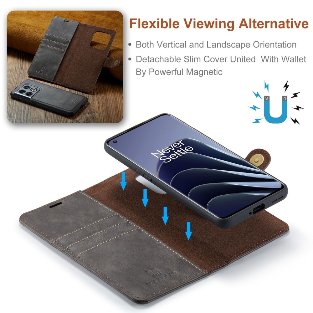 Magnet Wallet  OnePlus 10 Pro Brown