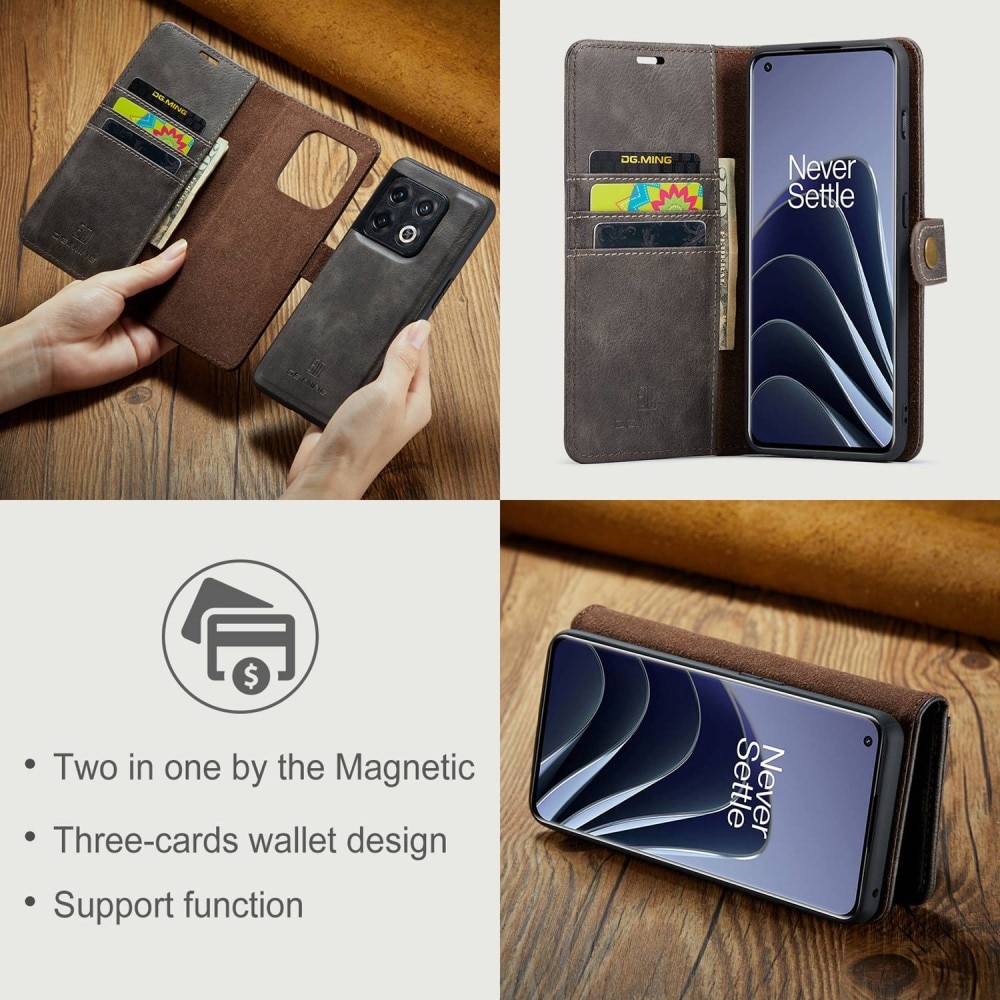 Magnet Wallet  OnePlus 10 Pro Brown