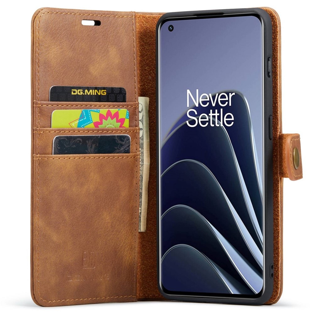 Magnet Wallet OnePlus 10 Pro Cognac