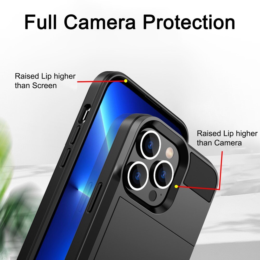 Skal Kortfack iPhone 14 Pro Max Rosa