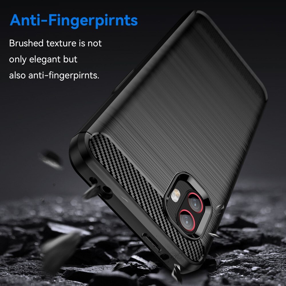 Samsung Galaxy Xcover 6 Pro Skal TPU Brushed Svart