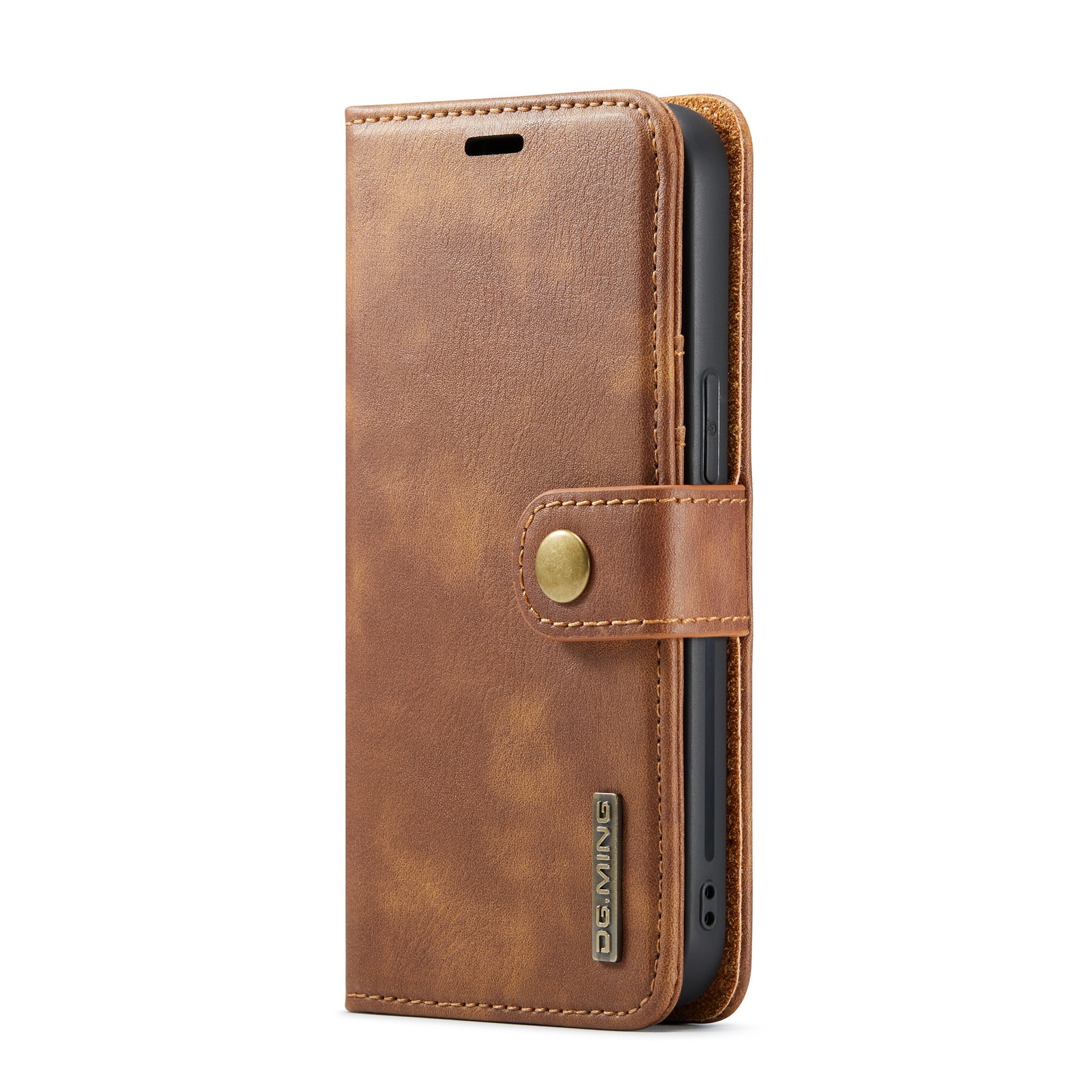 Magnet Wallet iPhone 14 Pro Max Cognac