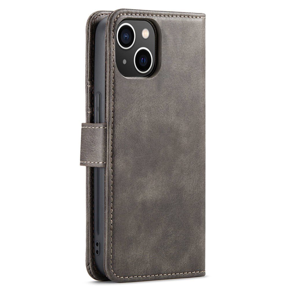 Magnet Wallet iPhone 14 Brown