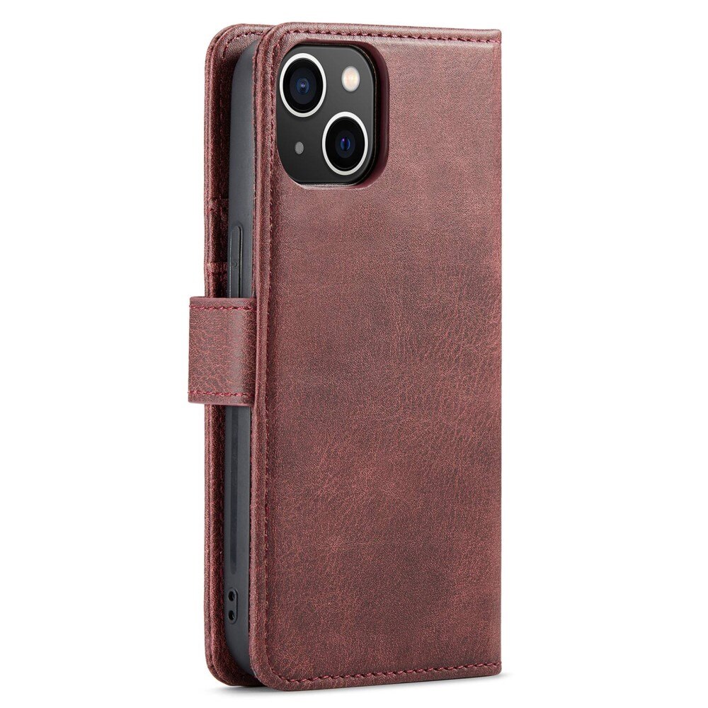 Magnet Wallet Apple iPhone 14 Plus Röd