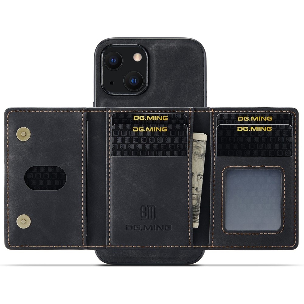 Magnetic Card Slot Case iPhone 14 Black