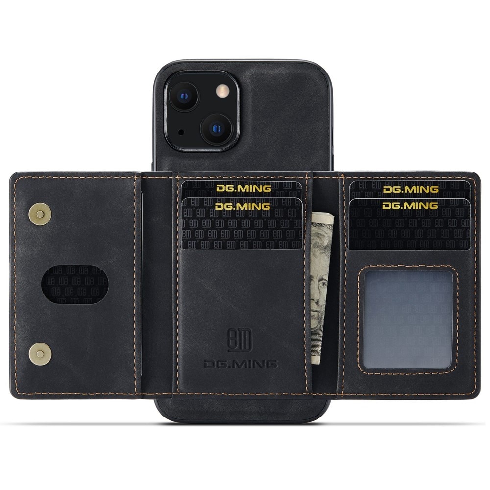 Magnetic Card Slot Case iPhone 14 Plus Svart