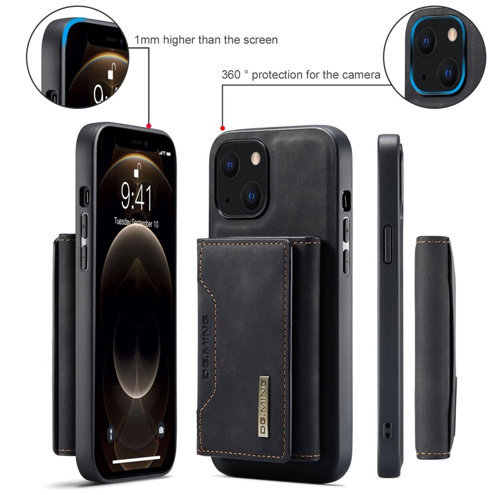 Magnetic Card Slot Case iPhone 14 Plus Svart