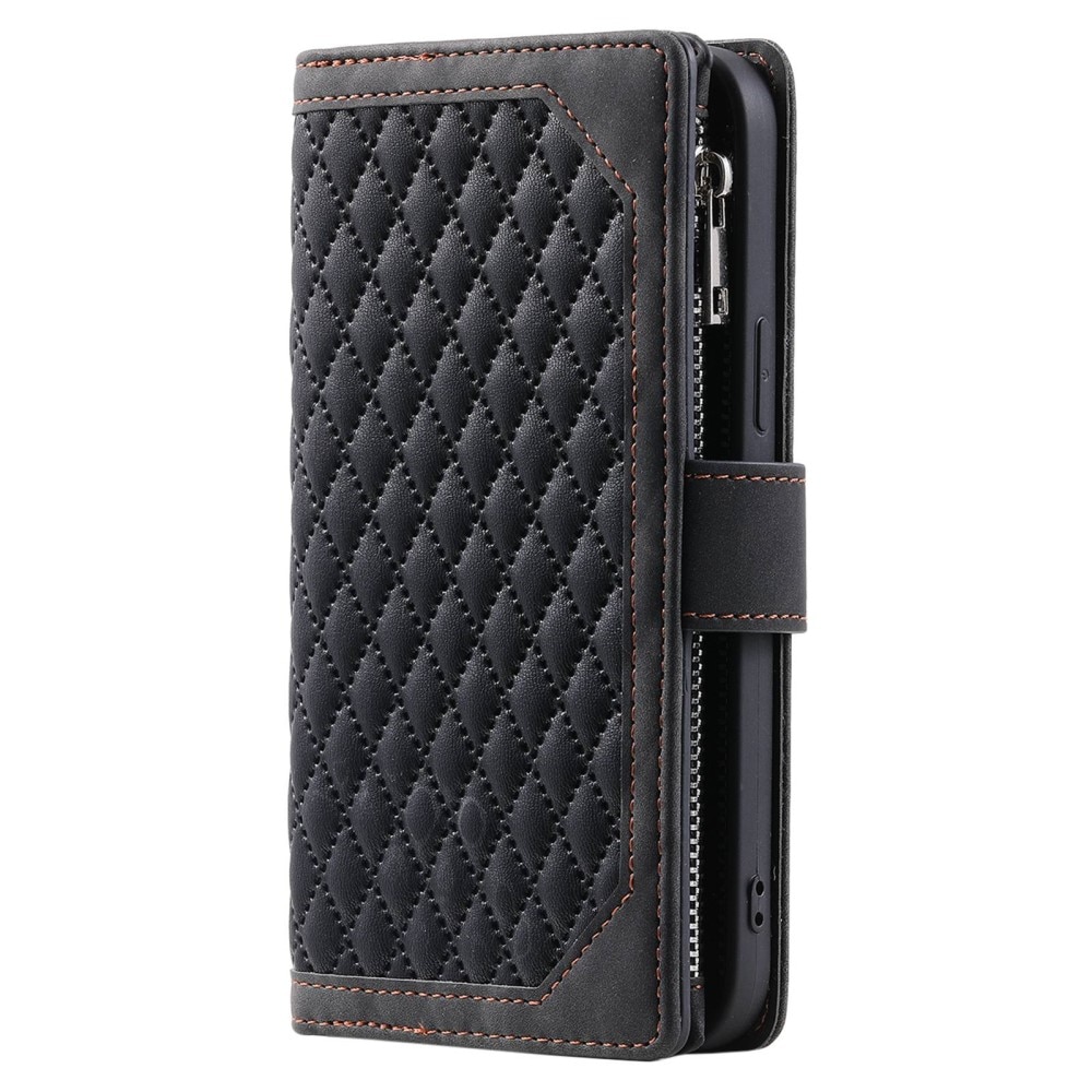 Plånboksväska Samsung Galaxy A53 Quilted svart