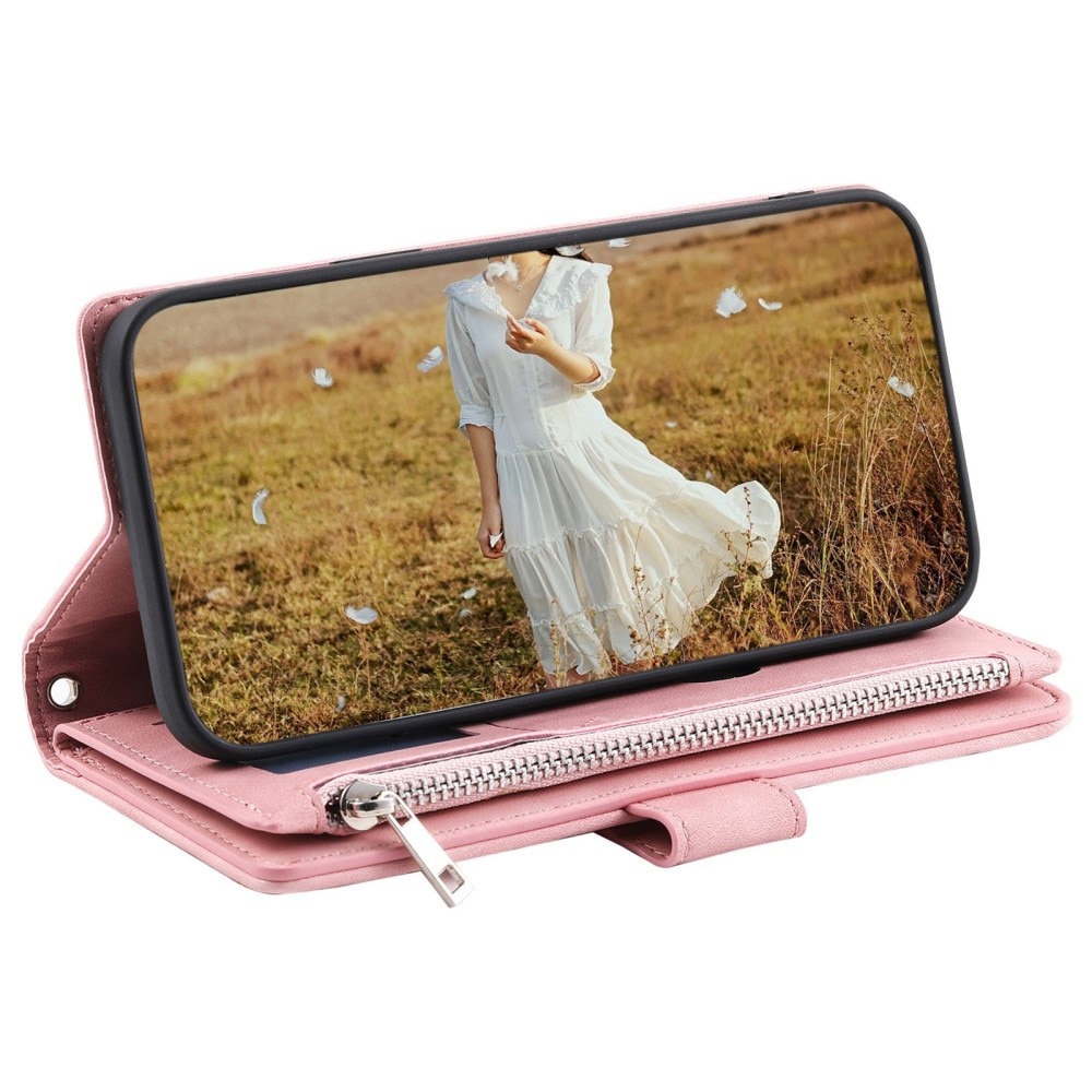 Plånboksväska Samsung Galaxy A53 Quilted rosa