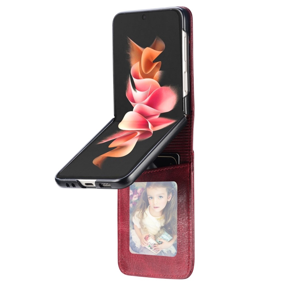 Mobilfodral Samsung Galaxy Z Flip 4 röd