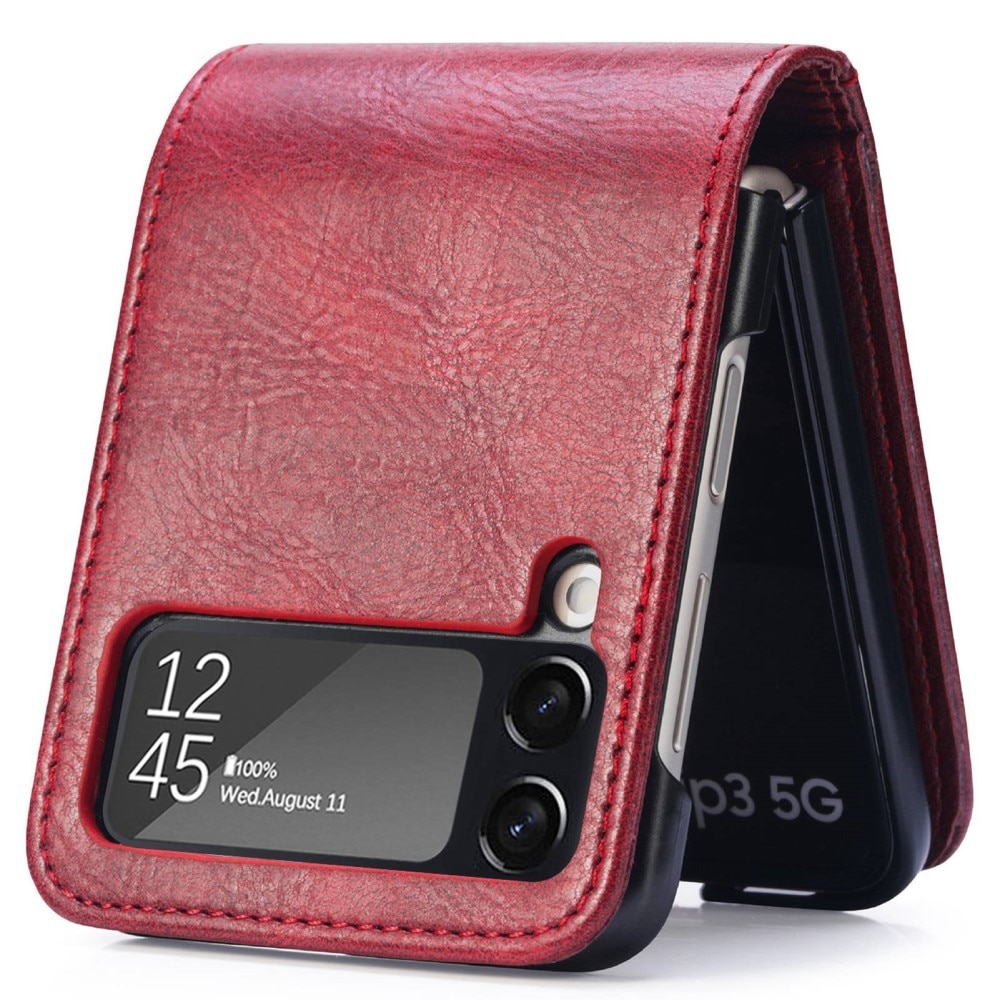 Mobilfodral Samsung Galaxy Z Flip 4 röd