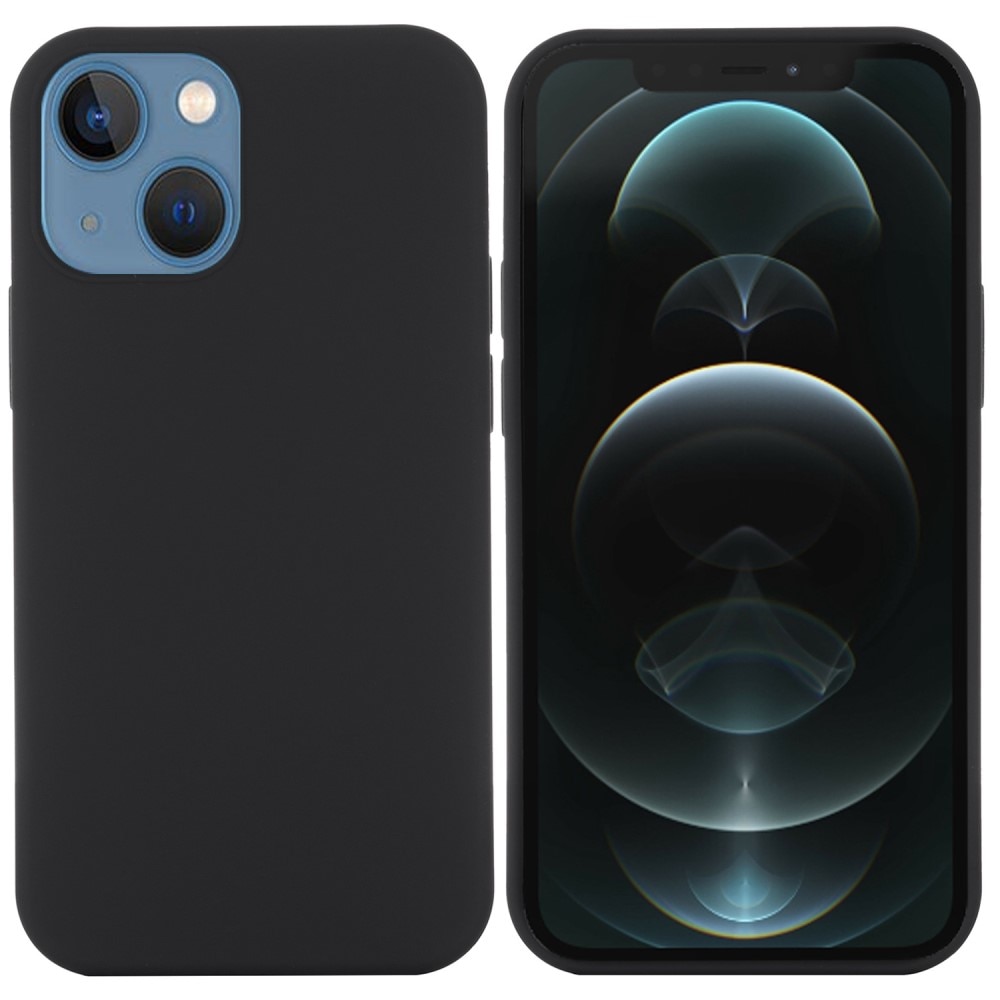 Silicone Magnetic Case iPhone 14 Plus Black
