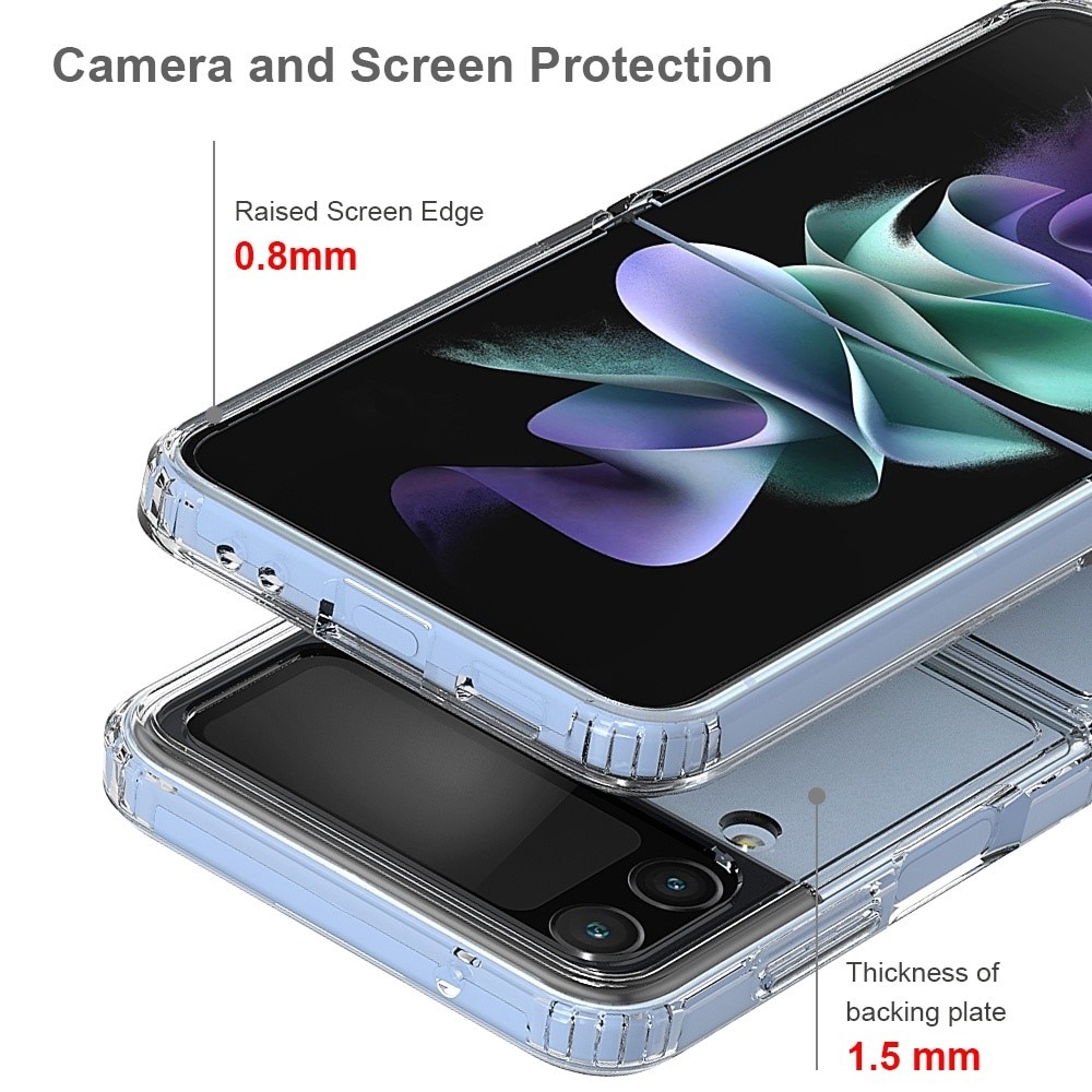 Hybridskal Samsung Galaxy Z Flip 4 Genomskinlig