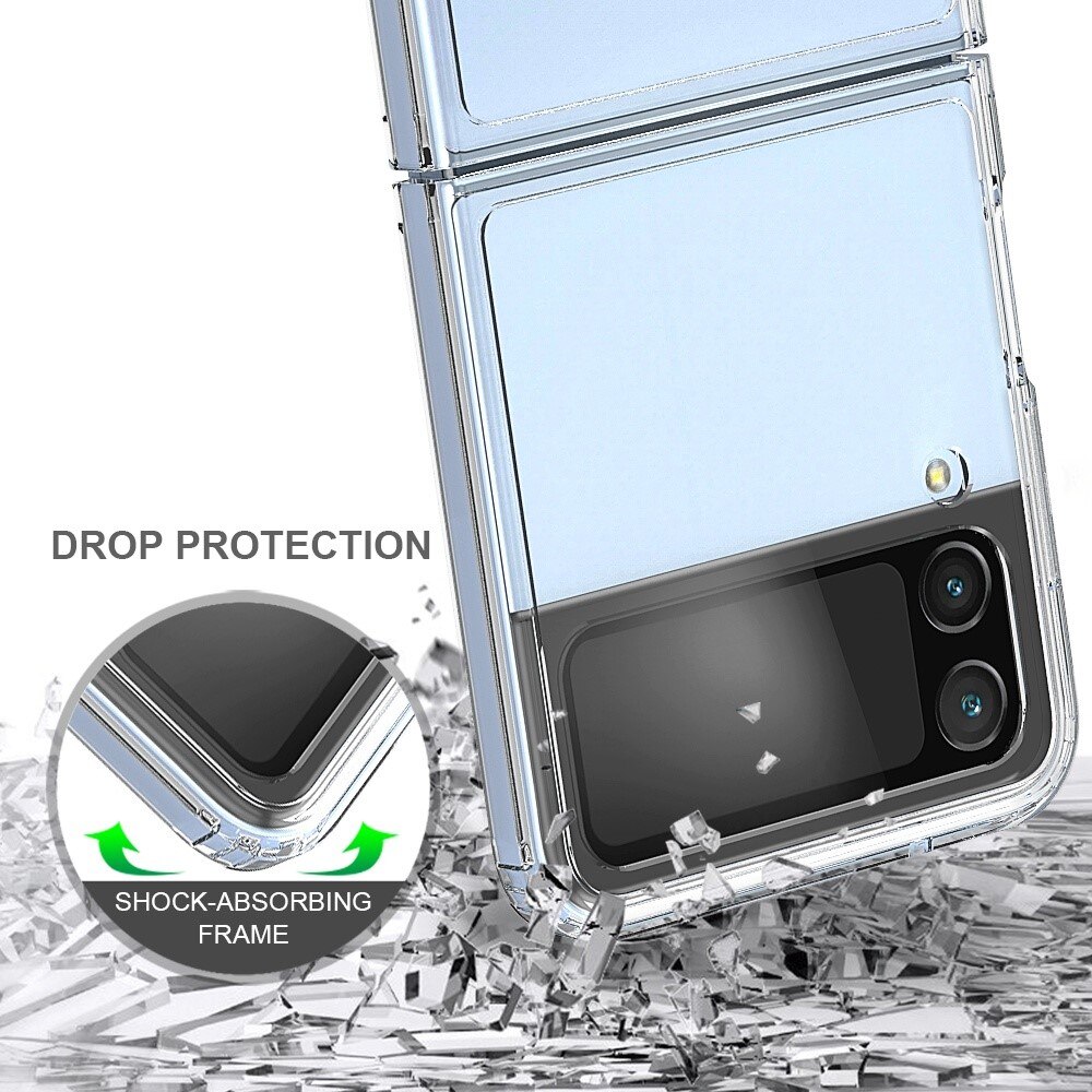Hybridskal Samsung Galaxy Z Flip 4 Genomskinlig