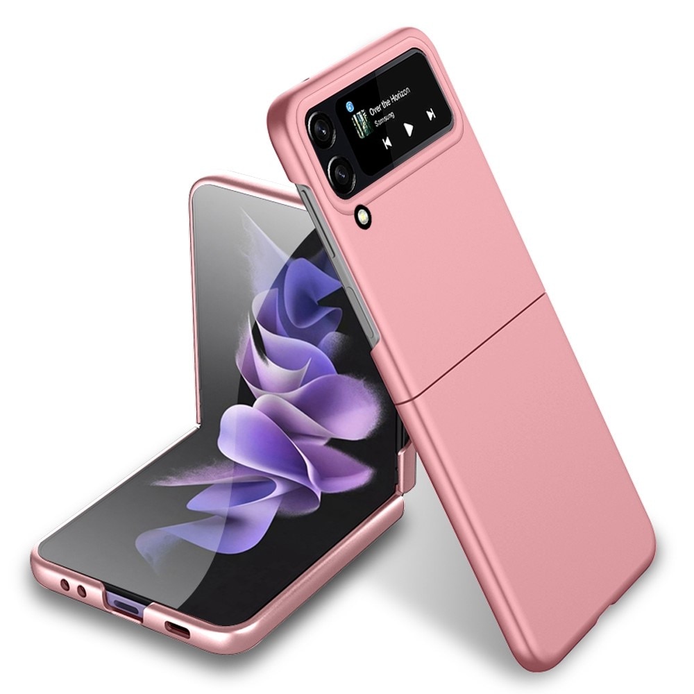 Hårdskal Gummerat Samsung Galaxy Z Flip 4 rosa