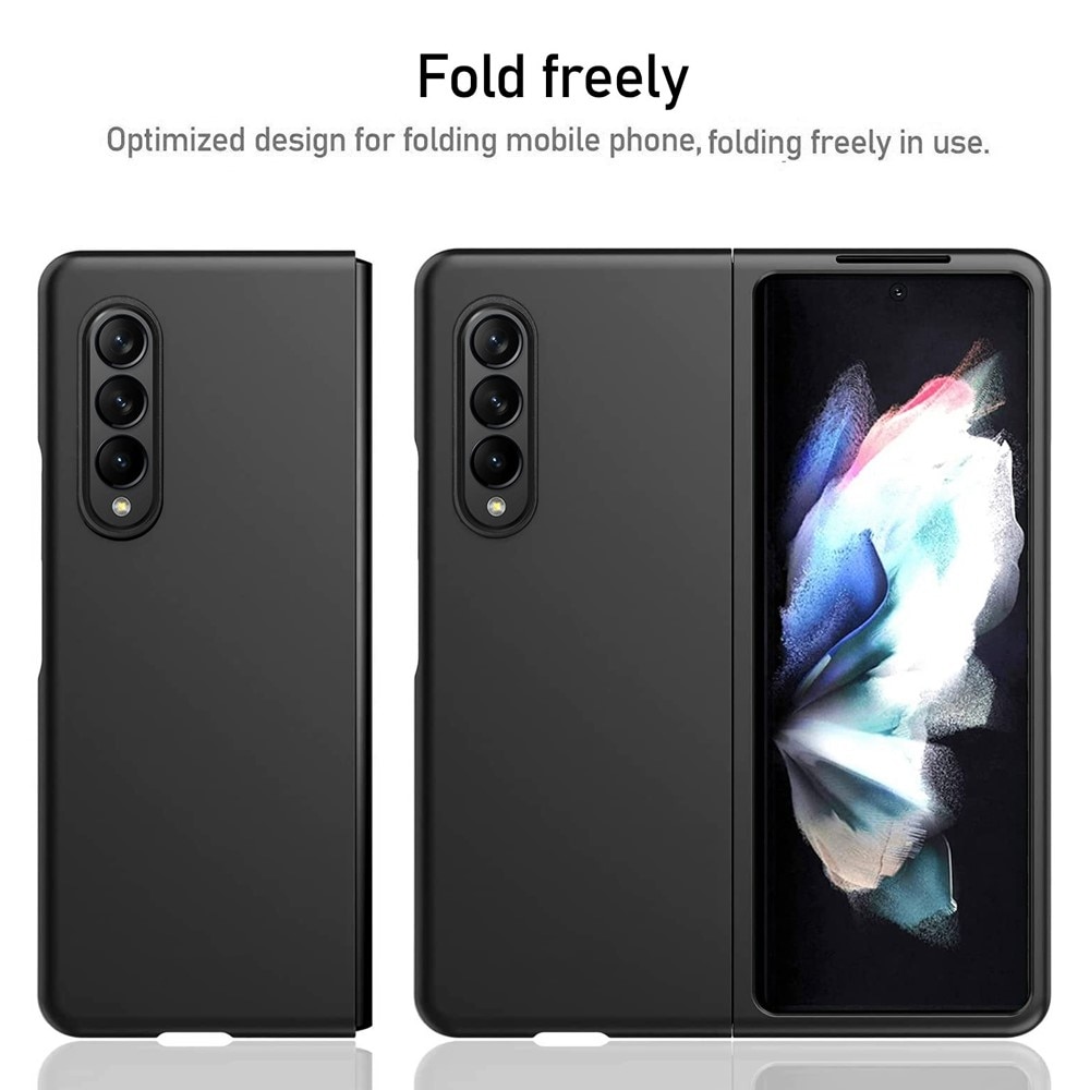 Hårdskal Gummerat Samsung Galaxy Z Fold 4 svart