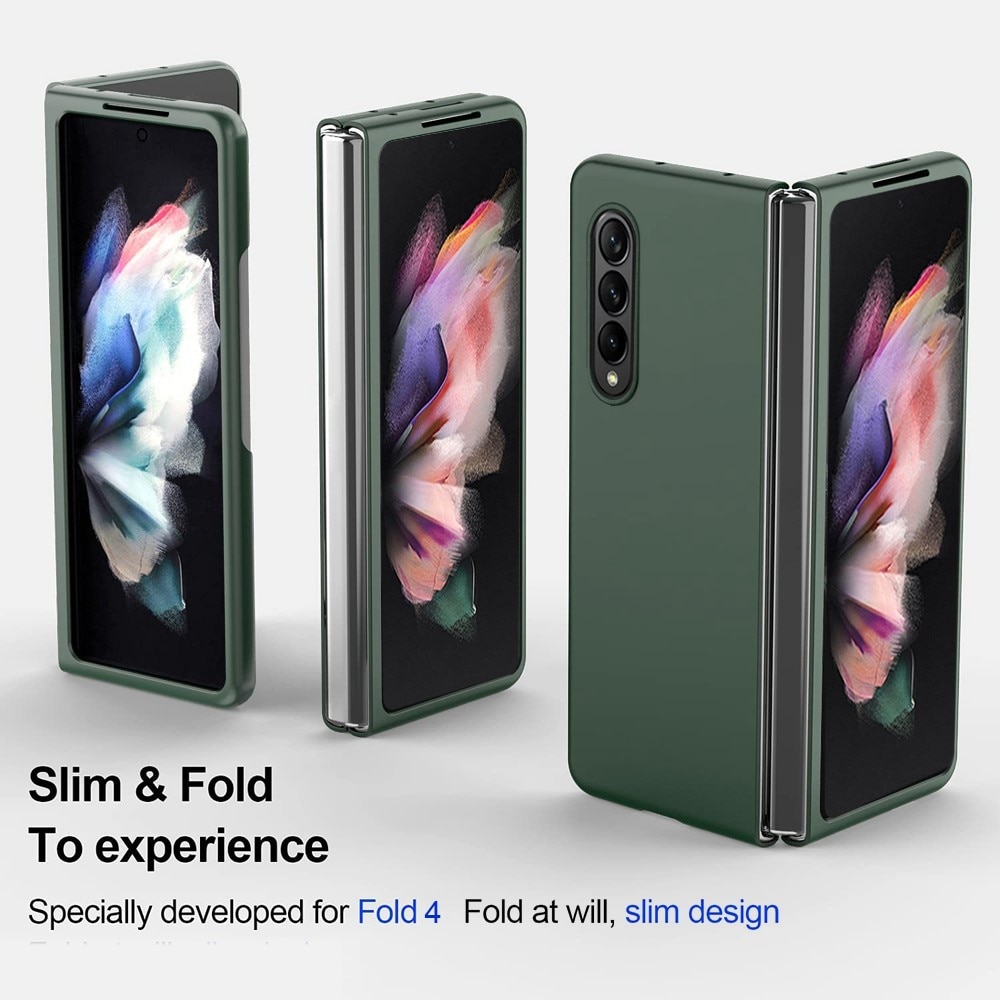 Hårdskal Gummerat Samsung Galaxy Z Fold 4 svart