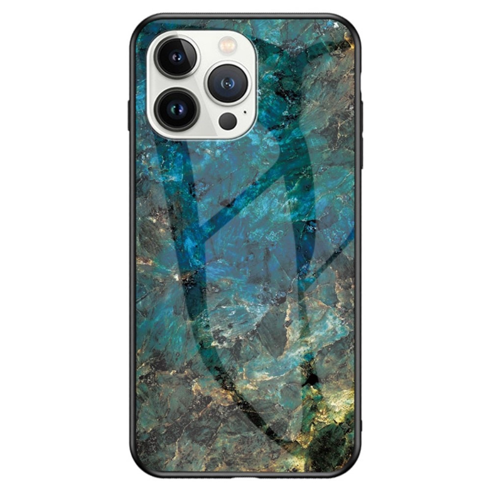 Skal Härdat Glas iPhone 14 Pro Max emerald