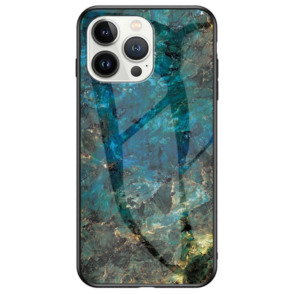 Skal Härdat Glas iPhone 14 Pro emerald