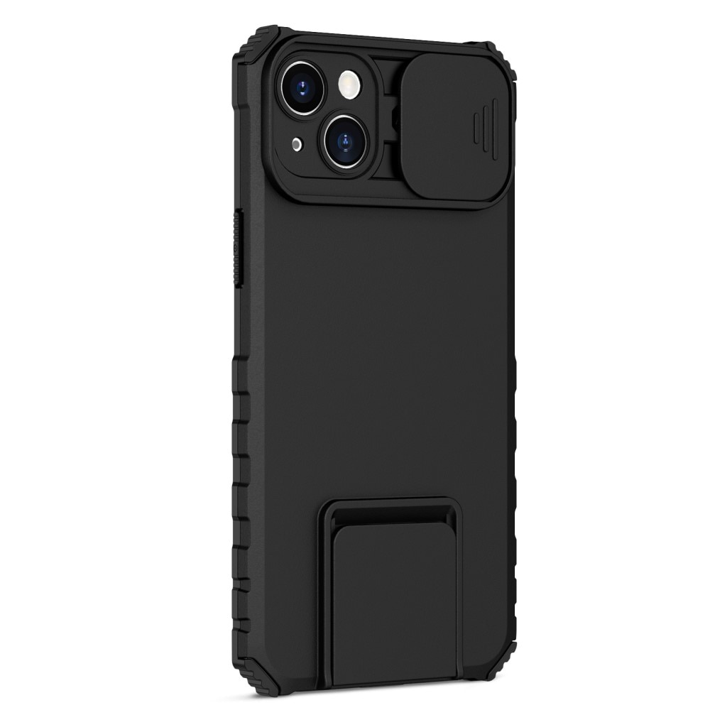 Apple iPhone 14 Plus Kickstand Skal Kameraskydd Svart