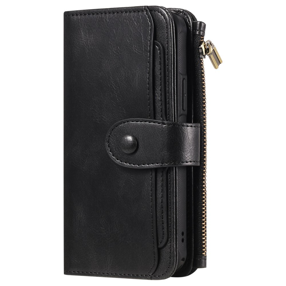 Magnet Leather Multi-Wallet Samsung Galaxy S22 Ultra svart