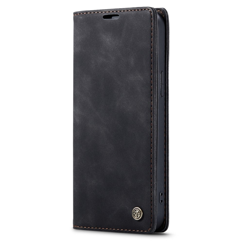 Slim Plånboksfodral iPhone 14 Pro Max Svart