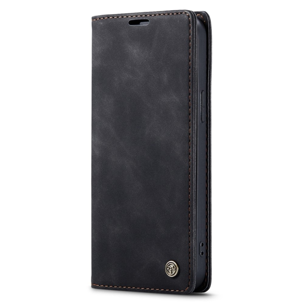 Slim Plånboksfodral iPhone 14 Plus Svart