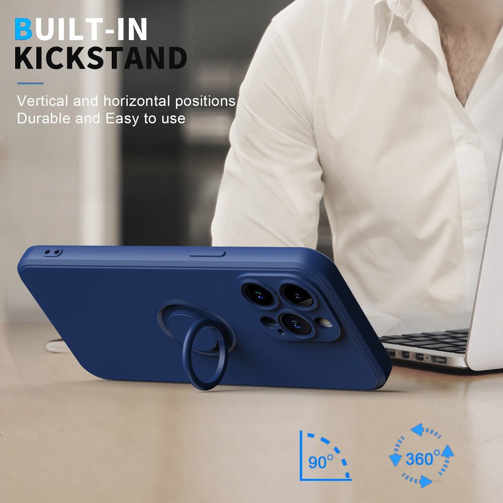 Hårdskal Ring iPhone 14 Pro svart