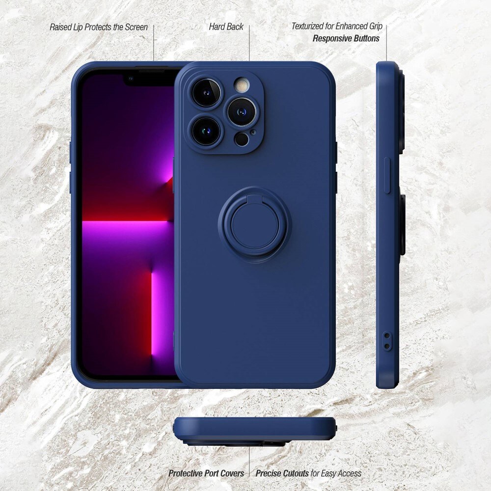 Hårdskal Ring iPhone 14 Pro svart