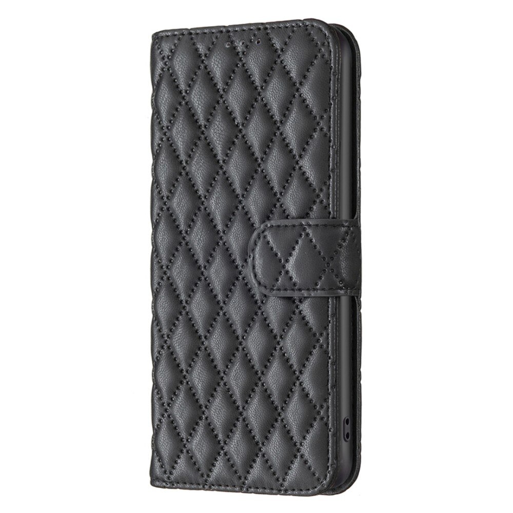 Plånboksfodral Nothing Phone 1 Quilted svart