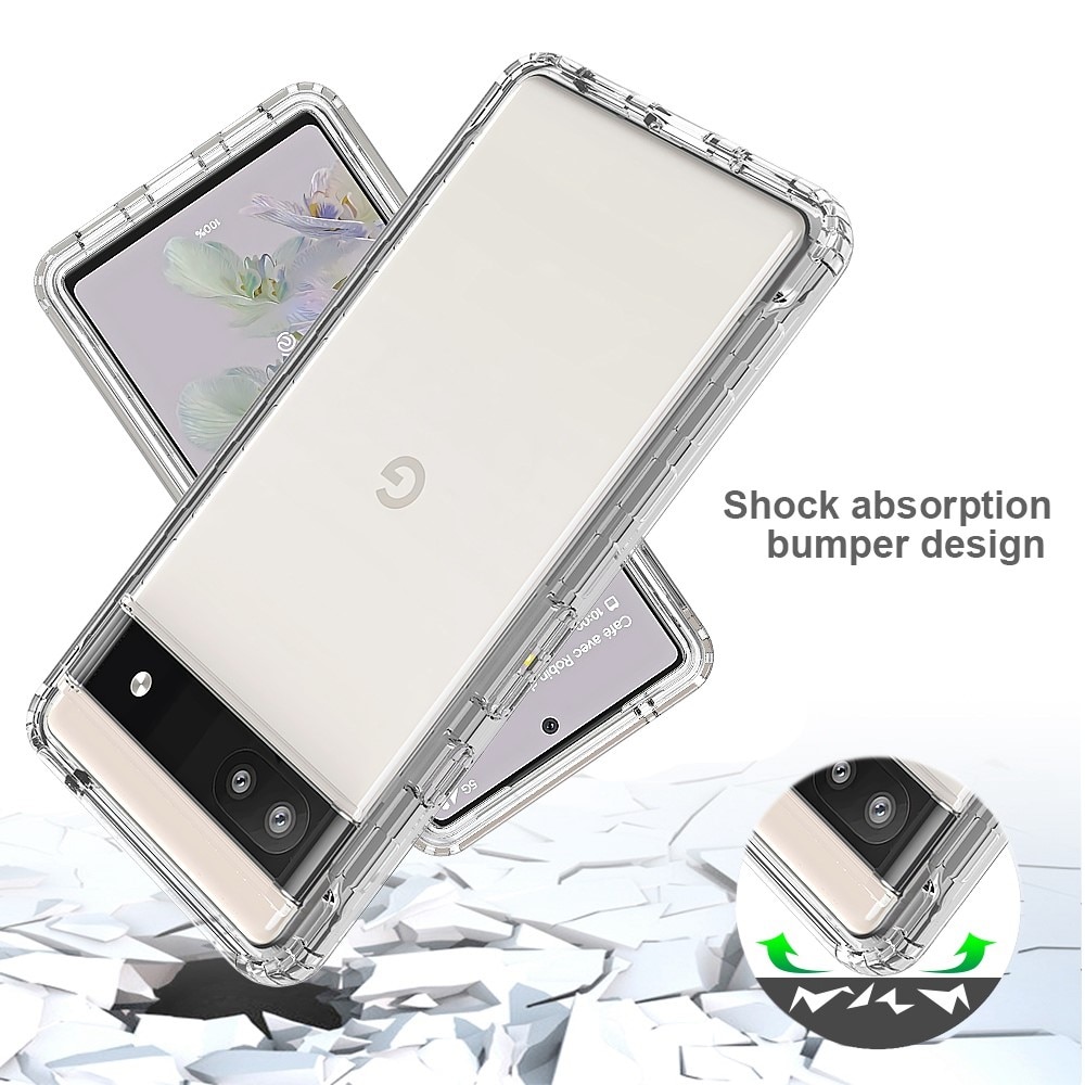 Full Cover Skal Google Pixel 6a transparent