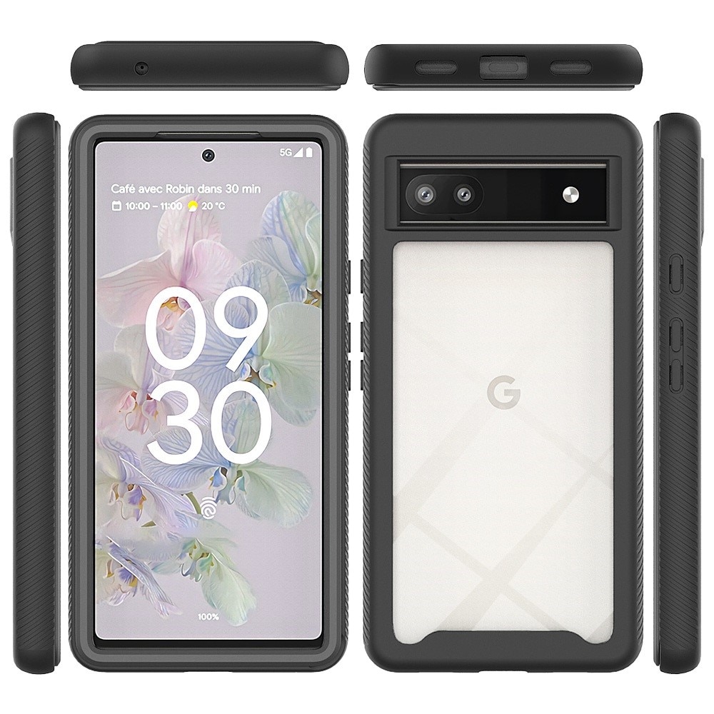 Google Pixel 6a Full Protection Case Black