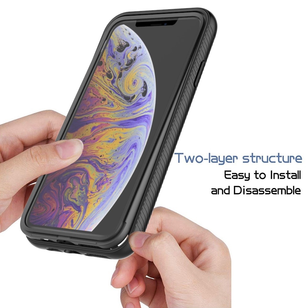 Full Protection Case iPhone Xs Max Svart