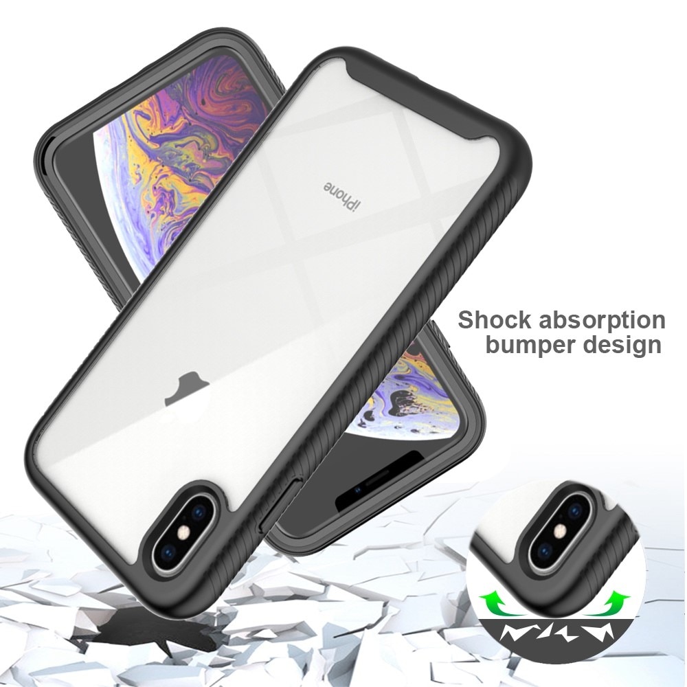 Full Protection Case iPhone Xs Max Svart