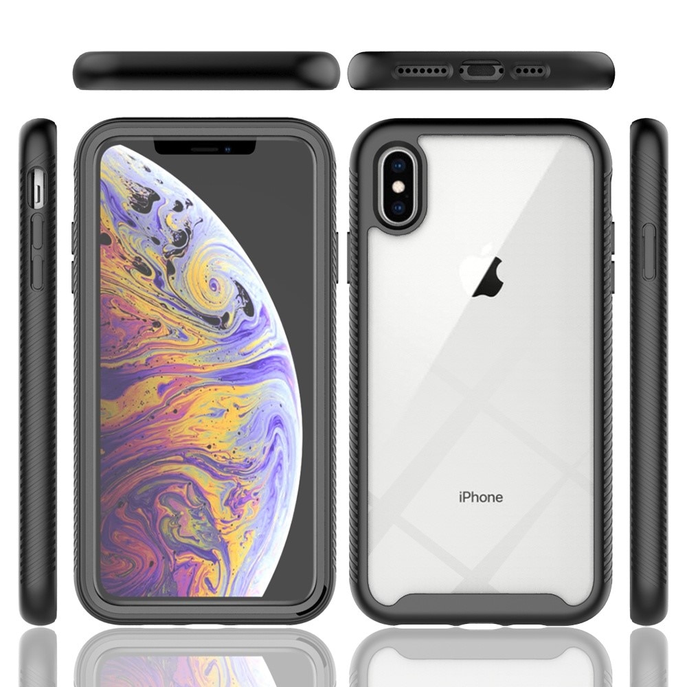 Full Protection Case iPhone Xs Max Svart