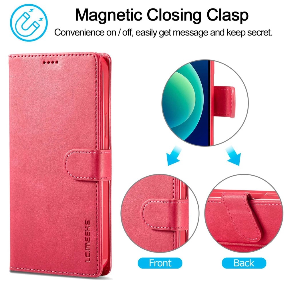 Plånboksfodral iPhone 14 Pro rosa
