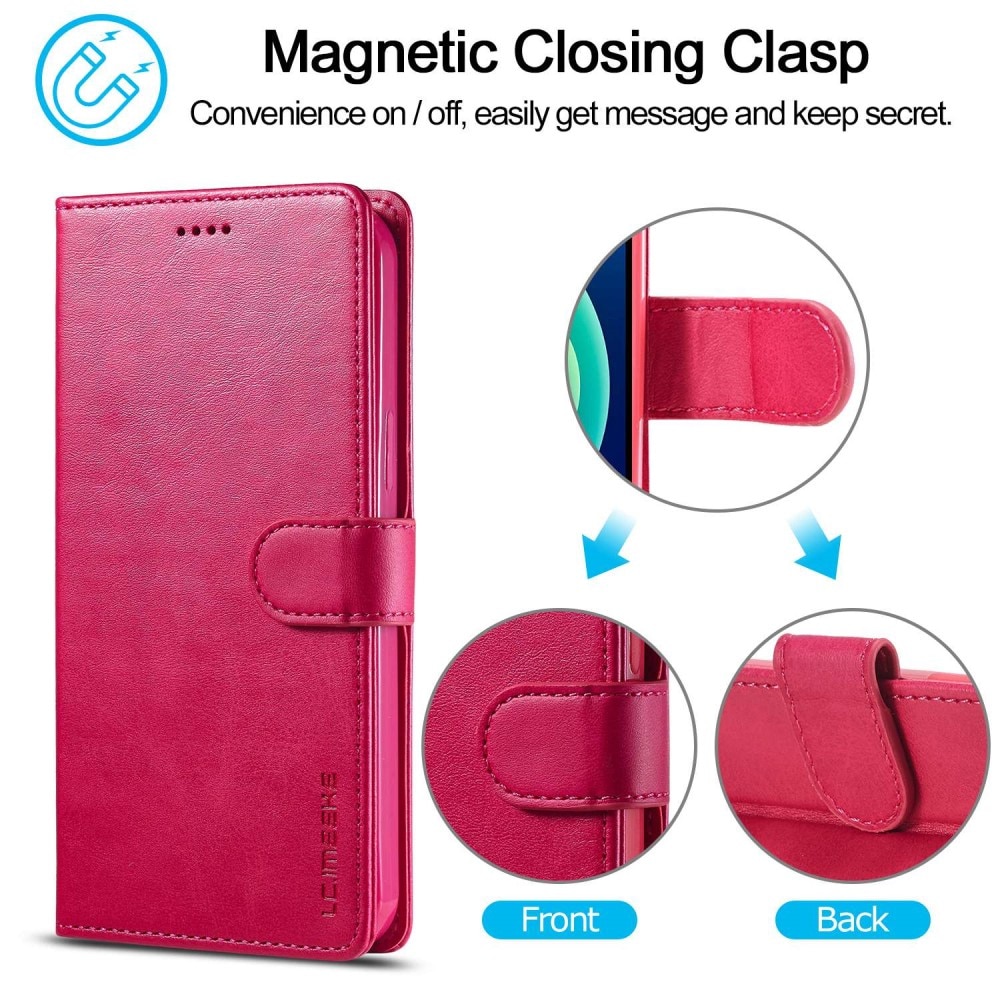Plånboksfodral iPhone 14 Plus rosa
