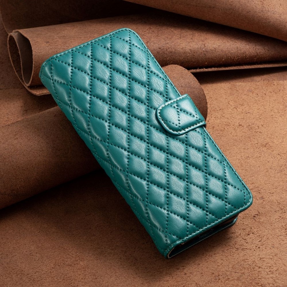 Plånboksfodral Samsung Galaxy Z Fold 4 Quilted grön