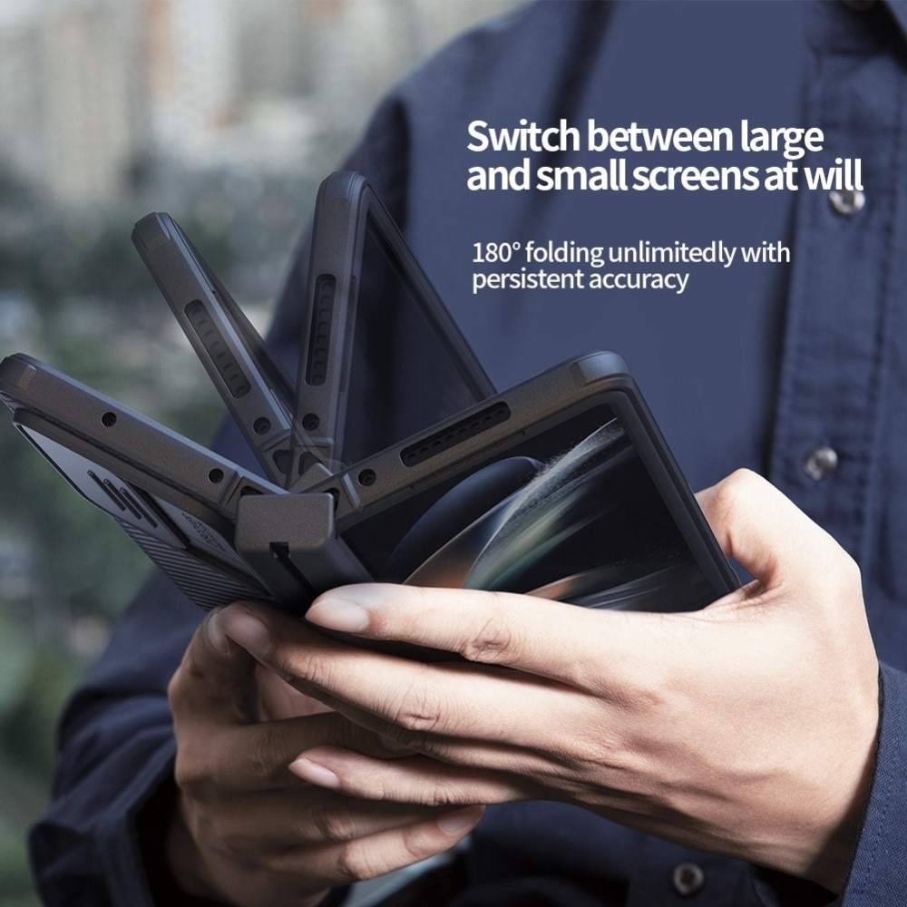 CamShield Skal med S Pen-hållare Samsung Galaxy Z Fold 4 svart