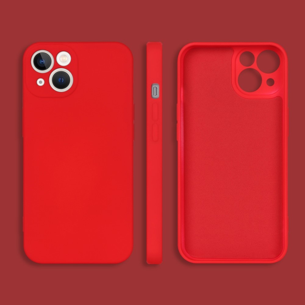 TPU Skal iPhone 14 Plus röd