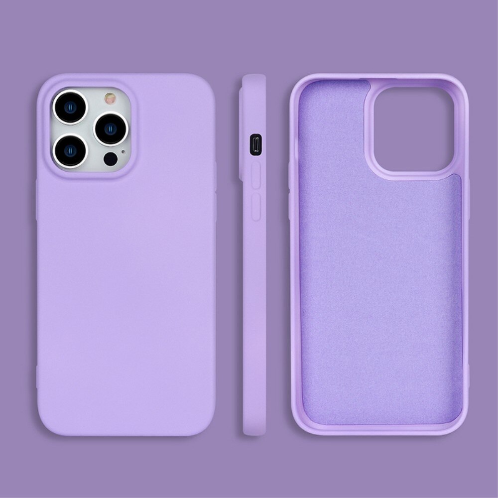 TPU Skal iPhone 14 Pro Max Lila